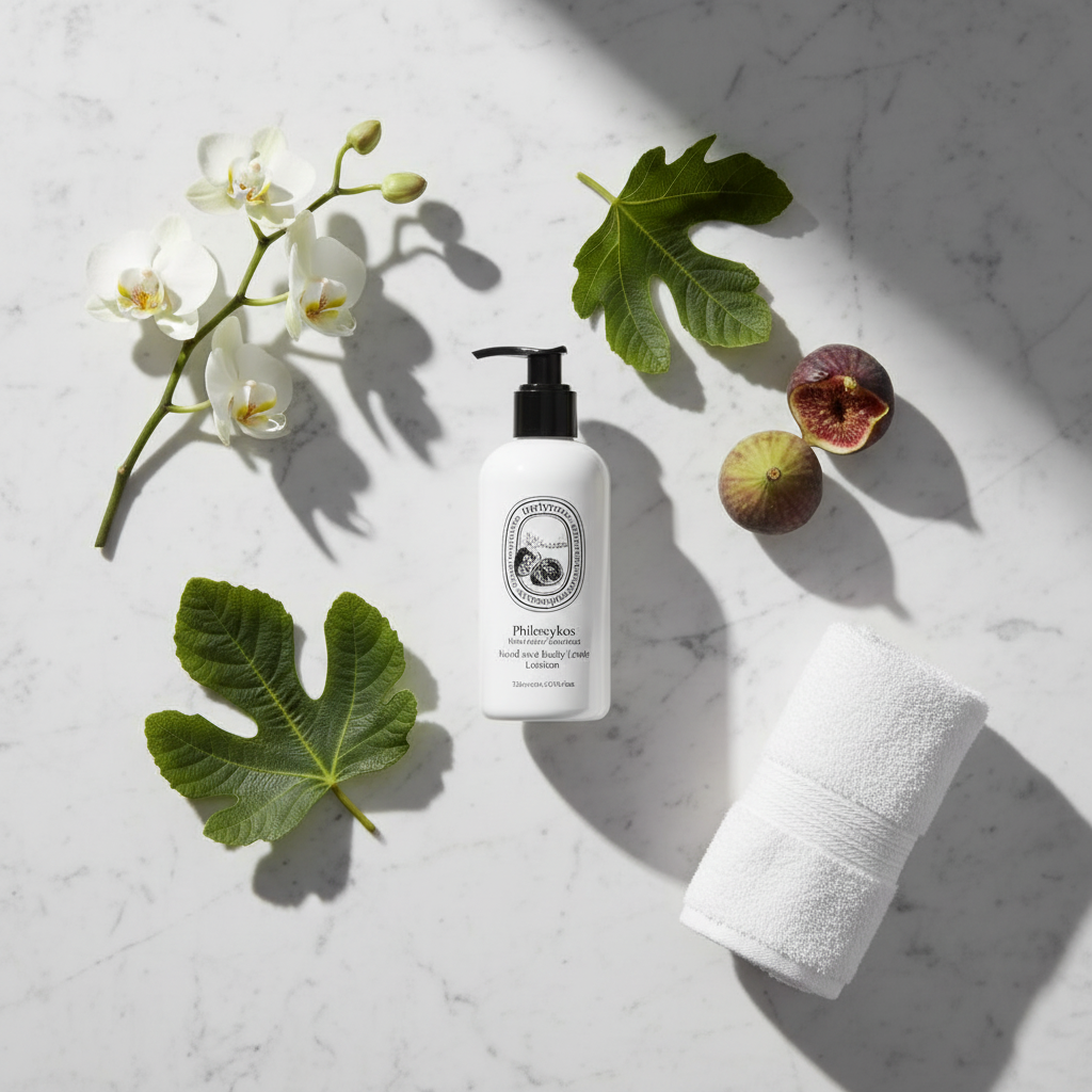 Flat Lay with Fig