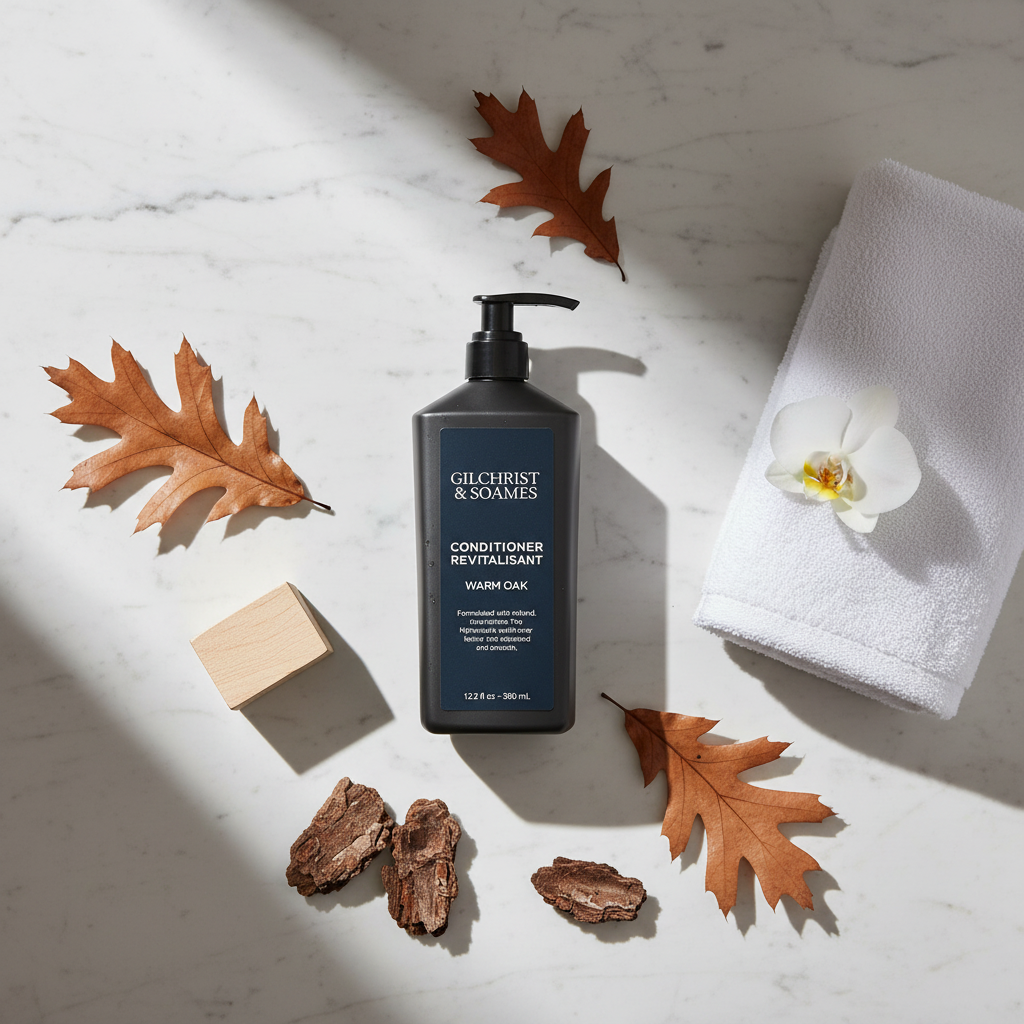 Flat Lay with Oak