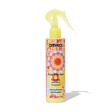amika frizz-me-not hydrating anti-frizz treatment spray bottle, 6.7 fl oz