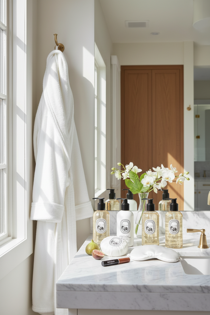 Home bathroom vanity