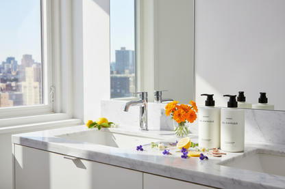 Hotel bathroom vanity