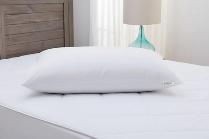 Choice Hotels WoodSpring Ecoendure standard pillow side view loft thickness quality construction