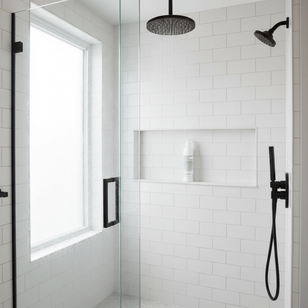 MALIN+GOETZ Conditioner in modern luxury shower