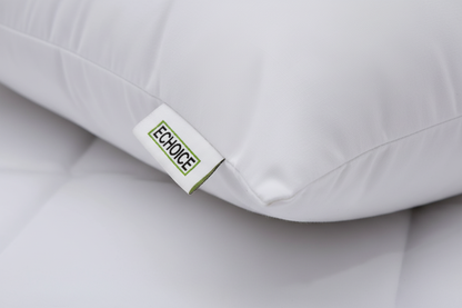 Choice Hotels WoodSpring Ecoendure standard pillow corner detail quality stitching construction