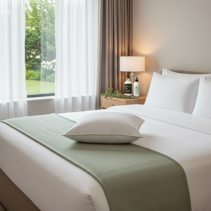 Indulgence Synthetic Down pillow - spa retreat wellness bedroom hotel quality