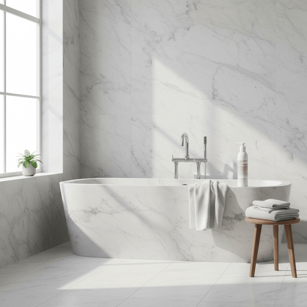 MALIN+GOETZ Conditioner on luxury soaking tub