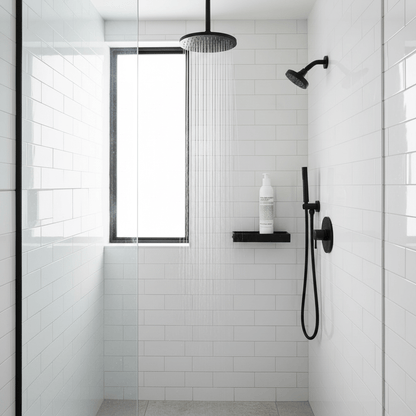 MALIN+GOETZ Body Wash in modern luxury shower