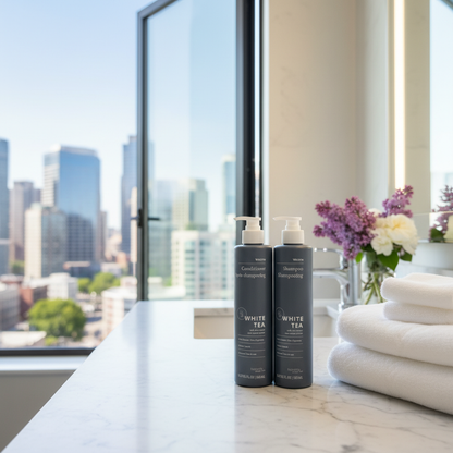 Westin hotels white tea shampoo & conditioner 