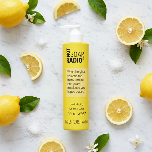 Lay Flat – Not Soap Radio Lemon Hand Wash