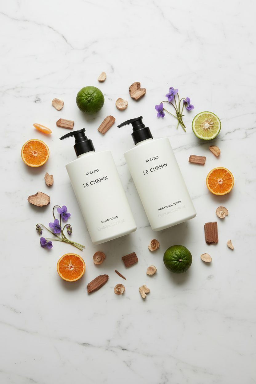 Le Chemin Duo Flat Lay