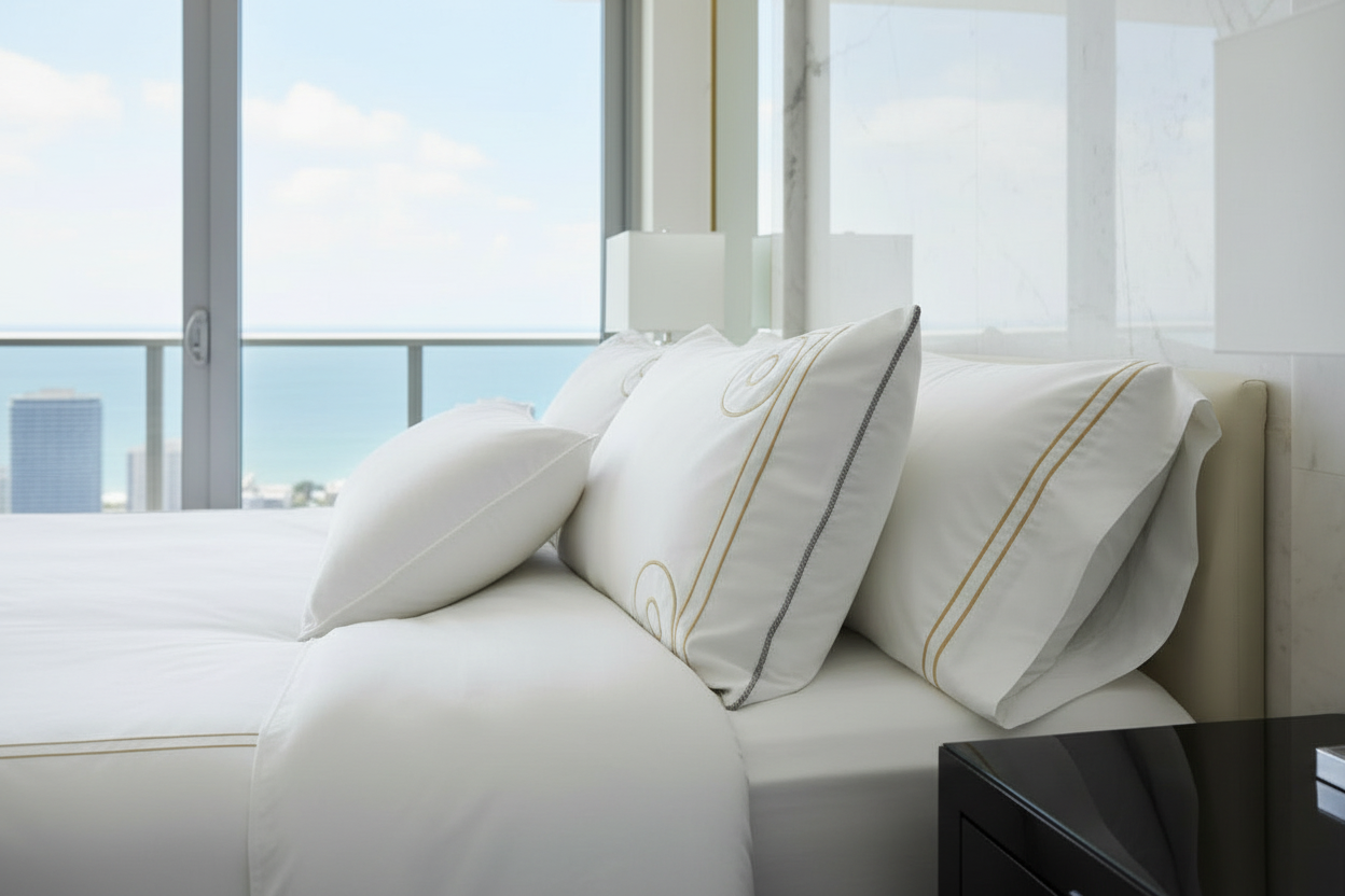 luxury hotel pillow queen firm loft