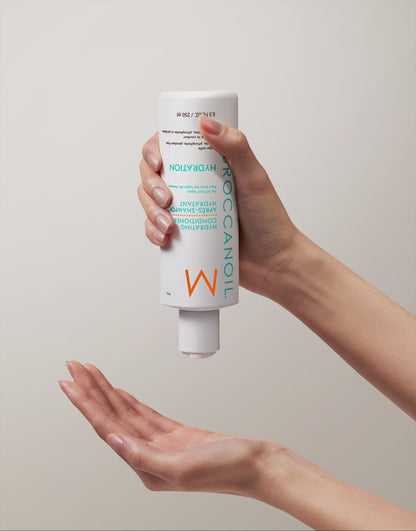 Moroccanoil hydrating shampoo bottle video
