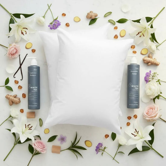 The ultimate hospitality upgrade. This complete Westin bundle includes authentic Westin Heavenly pillows paired with the iconic White Tea shampoo, conditioner, and body wash set. Perfect for five-star home sanctuaries or turnkey luxury Airbnb property setups.