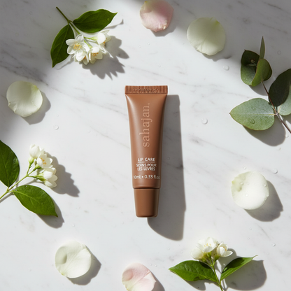 Luxury Sahajan Lip Care often found at Marriott Hotels