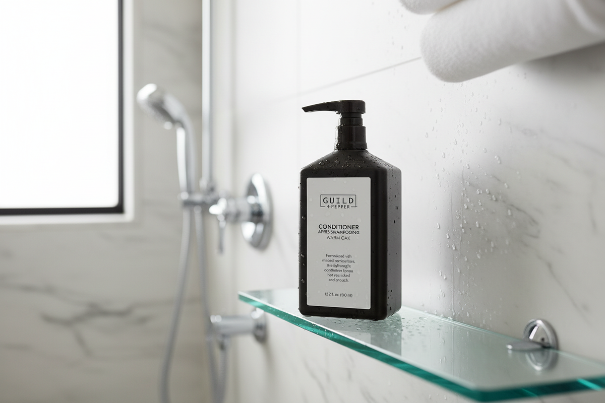 Shower Shelf Scene