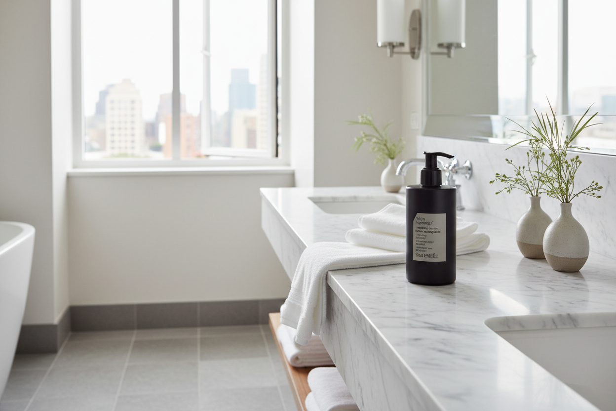 Skin Regimen Bathroom