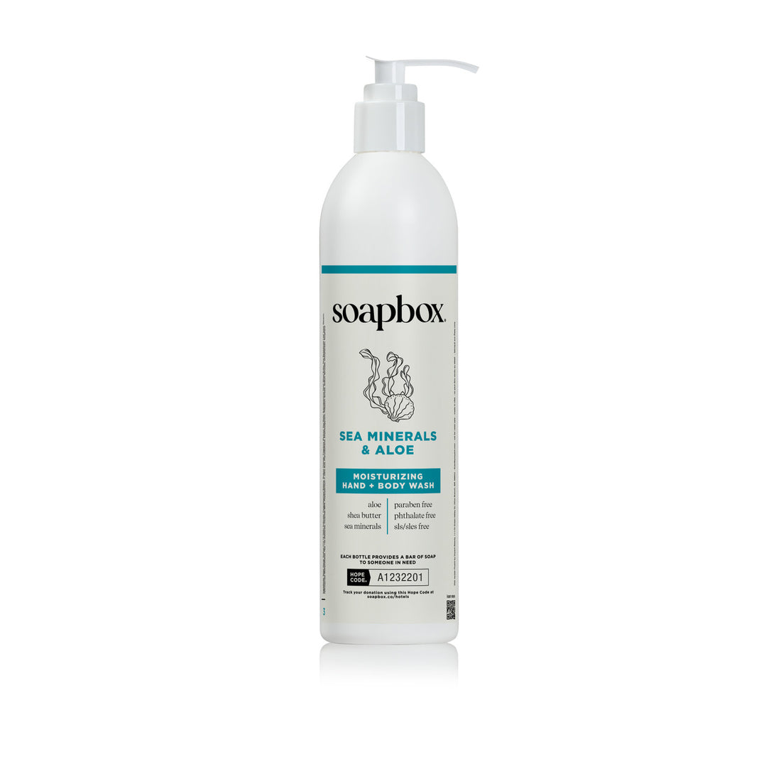 Soapbox Shampoo Sea Minerals and Aloe luxury Shampoo