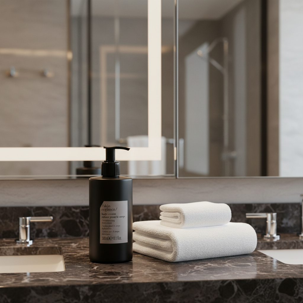 W Hotels Skin Regimen moisturizing body cream 300ml luxury hotel body lotion olive oil shea butter glycerin
