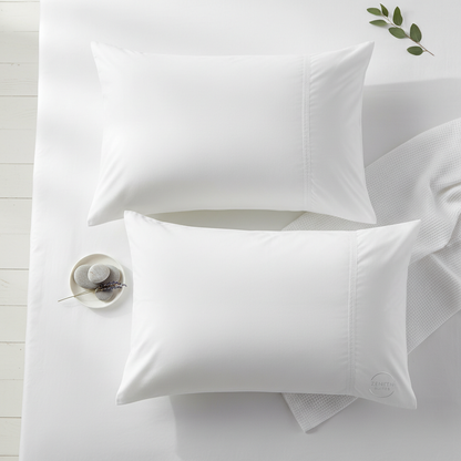 Westin Heavenly Bed king pillows — Soft & Firm King set displayed on a soft white bedspread.