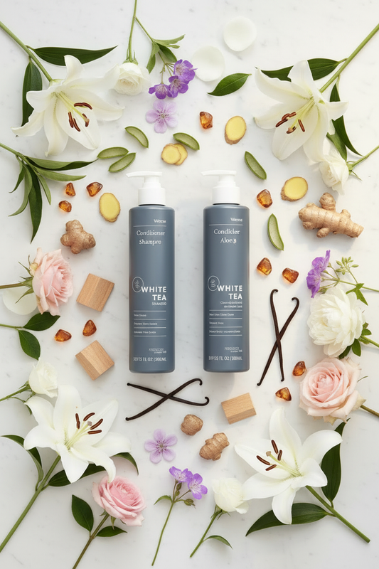 Westin White Tea Aloe Flat Lay Spa