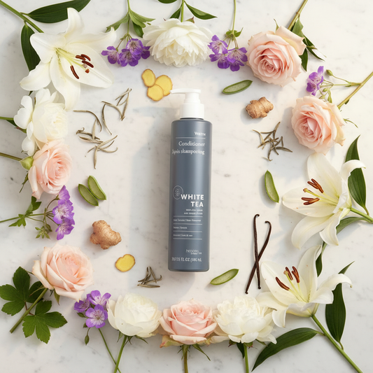 Westin White Tea Conditioner with beautiful florals