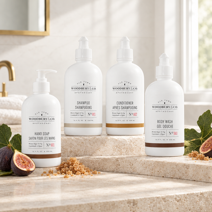 Woodbury four-piece bath set ecommerce hero